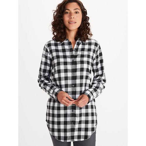 Marmot Nicolet Clothes - Womens Shirts Black CA631245 Canada